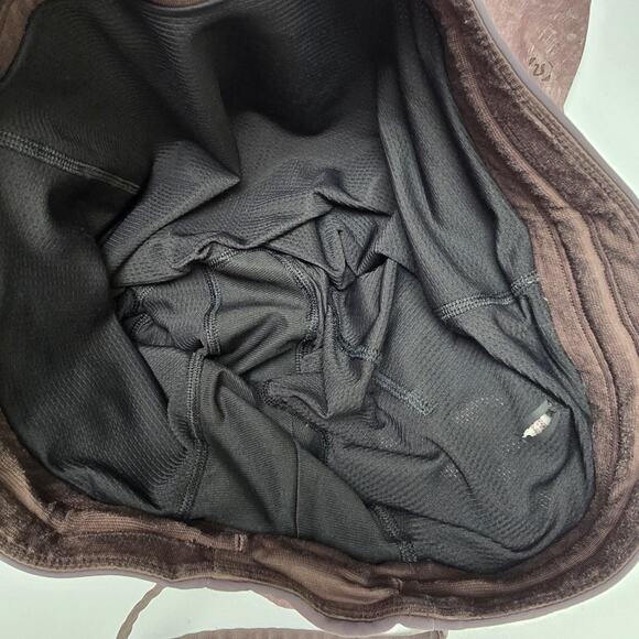 Lululemon Shorts Mens S T.H.E. Liner Sunbleached Cherry Cola Stretch Athletic 9" - Picture 8 of 9